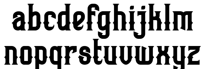 BarstaglePersonal Use Only-Regular Font LOWERCASE