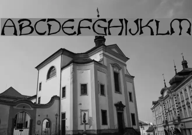 Bart Bold Font examples