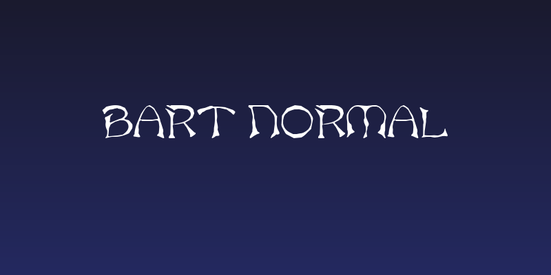 Bart Normal Social Header