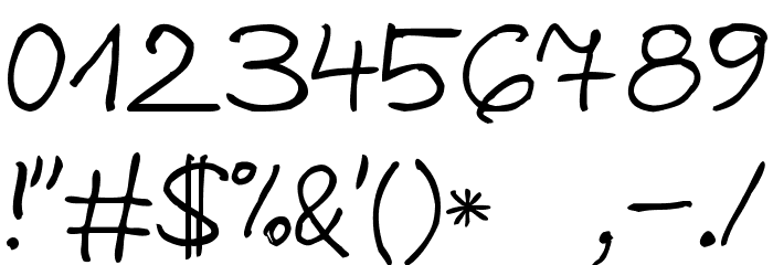 BartBomiej Gil Font OTHER CHARS
