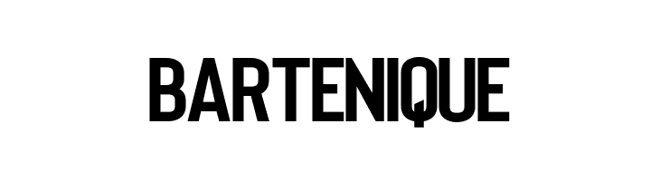 Bartenique  Frei Schriftart Herunterladen