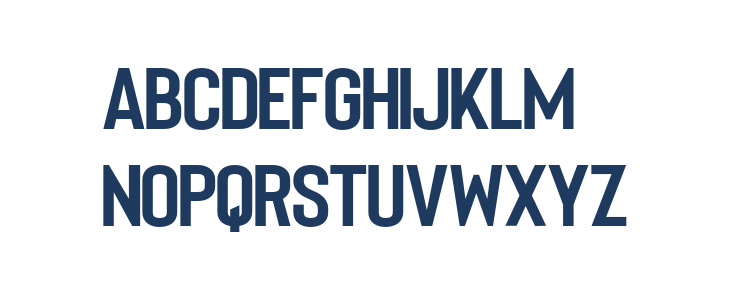 Bartenique Lowercase