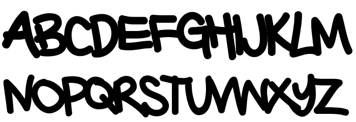 Barter with a Gypsy Bold Font LOWERCASE