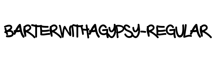 BarterwithaGypsy-Regular Font
