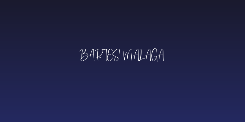Bartes Malaga Social Header