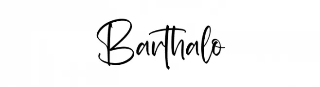 Barthalo 字体