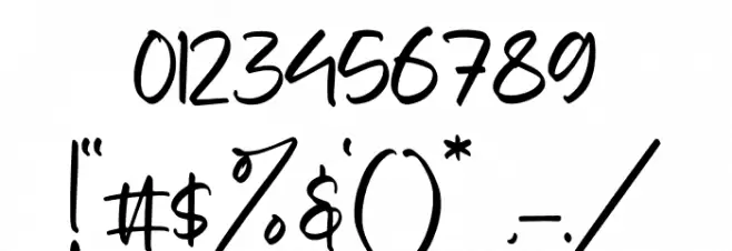 Barthalo 字体 其它煤焦