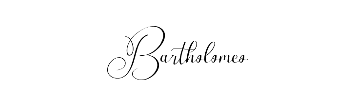 Bartholomeo Font - FFonts.net