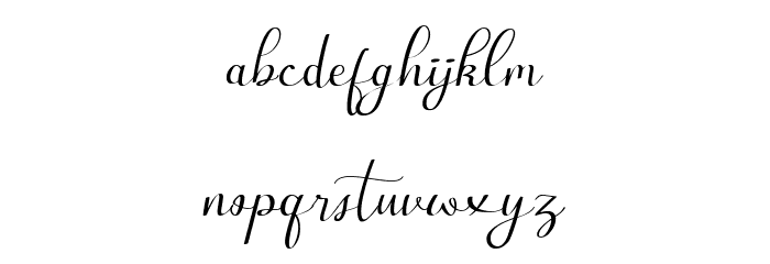 Bartholomeo Font LOWERCASE