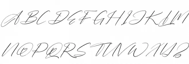 Barthwind DEMO VERSION Italic Font UPPERCASE