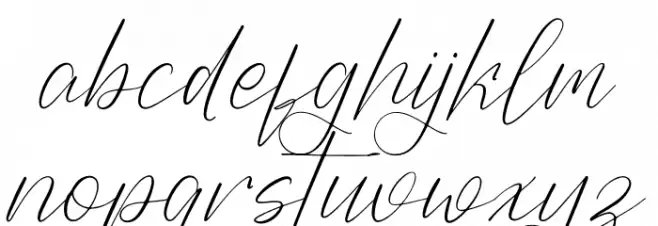 Barthwind DEMO VERSION Font LOWERCASE