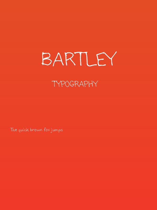 Bartley Poster