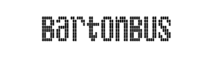 BartonBus Font