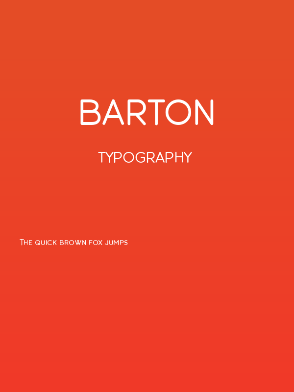 Barton Poster