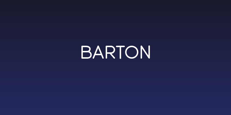 Barton Social Header