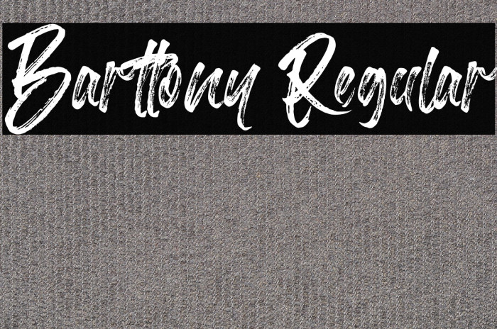 Barttony Regular Example 2