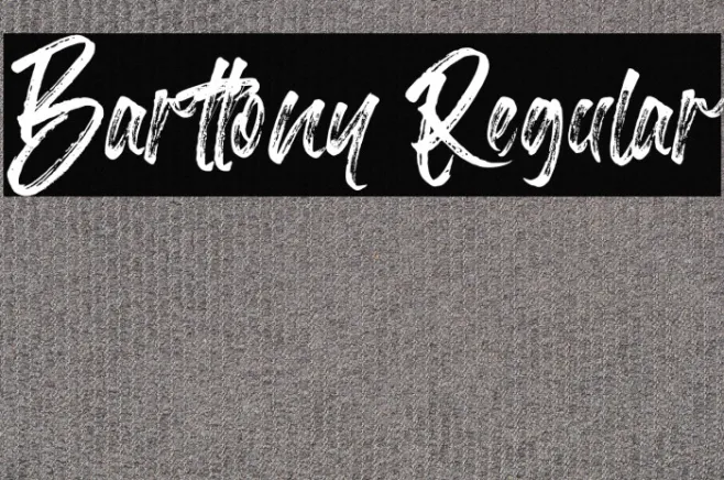 Barttony Regular Example 2