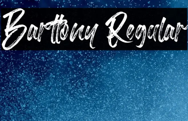 Barttony Regular Example 3