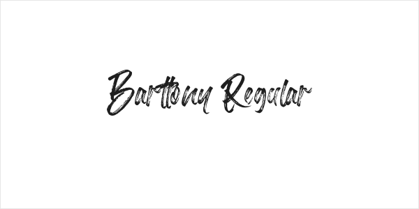 Barttony Regular Logo