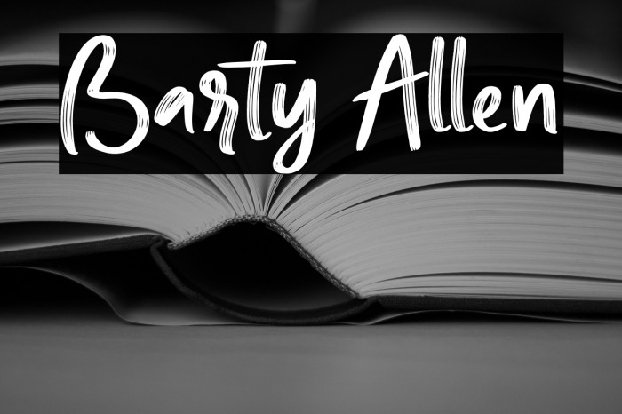 Barty Allen Example 3