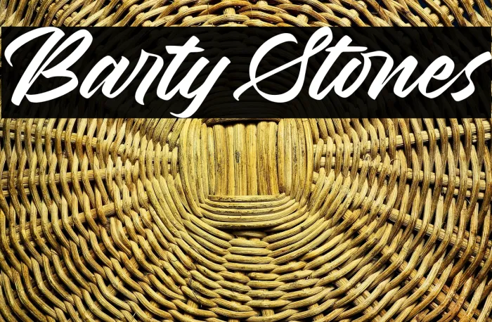 Barty Stones Example 1