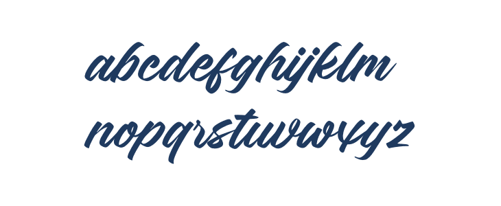 Barty Stones Lowercase