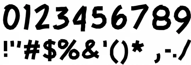 Barua Font OTHER CHARS