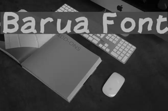 Barua Font examples