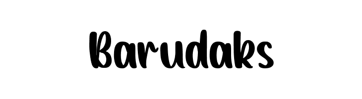 Barudaks  font caratteri gratis