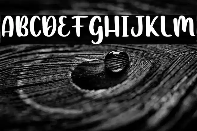 Barudaks Font examples