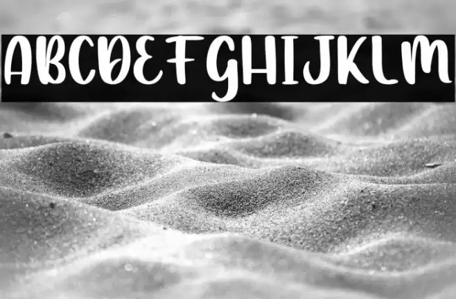 Barudaks Font examples