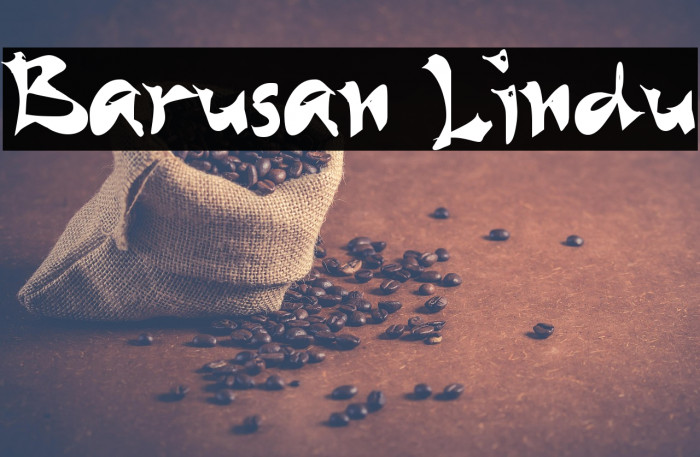 Barusan Lindu Example 2