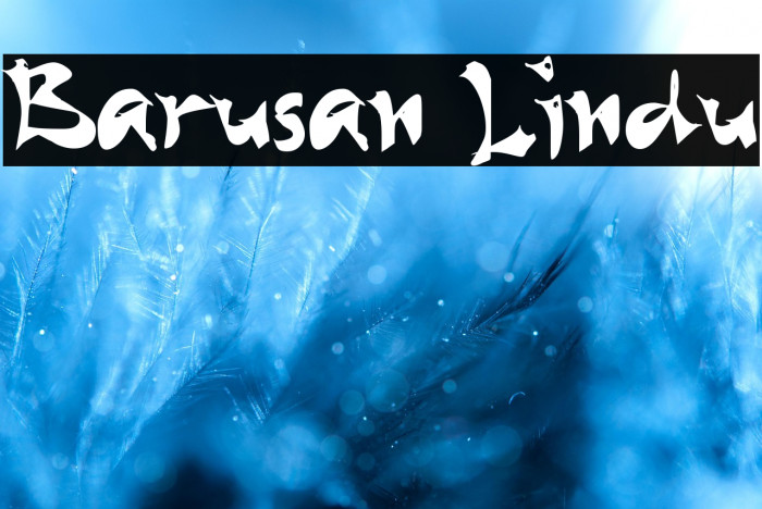 Barusan Lindu Example 3