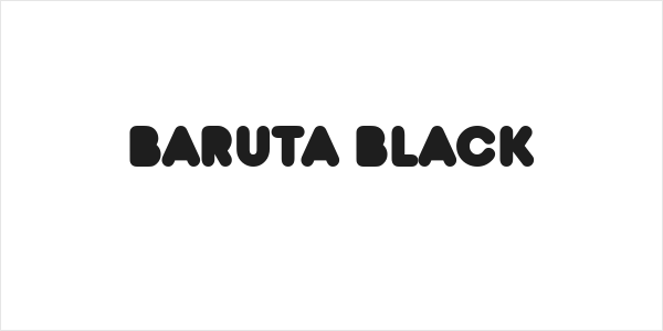 Baruta Black Logo