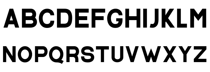 Basaro Font LOWERCASE
