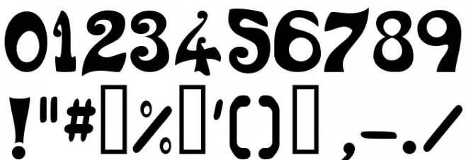 Basca Font OTHER CHARS