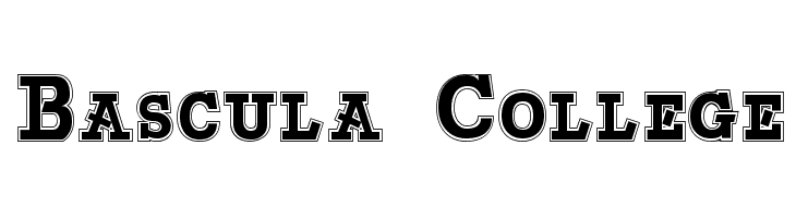 Bascula College Caratteri