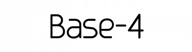 Base-4  Скачать бесплатные шрифты