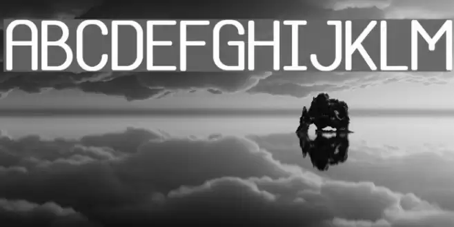 Base-5 Font examples