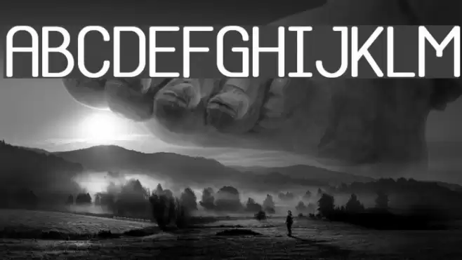 Base-5 Font examples