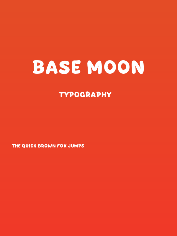Base Moon Poster