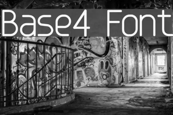 Base4 Шрифта examples
