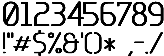 Base5 Font OTHER CHARS