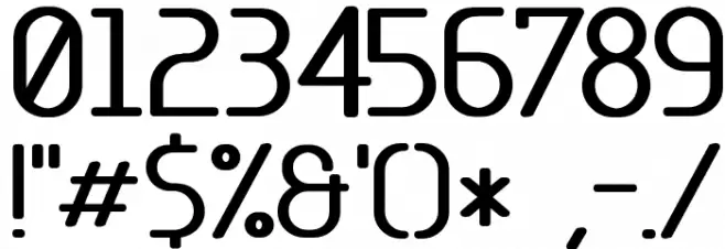 Base5 Font OTHER CHARS