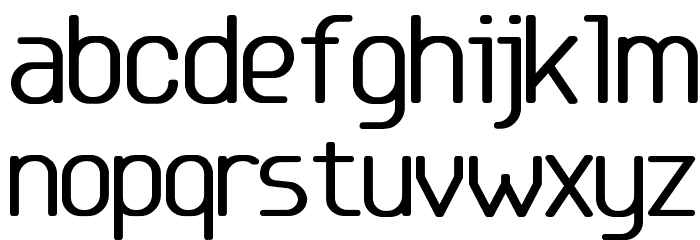 Base5 Font LOWERCASE