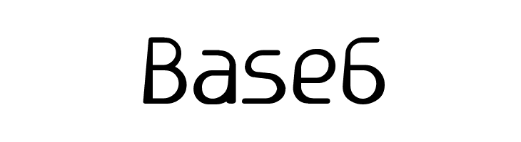 Base6 Font