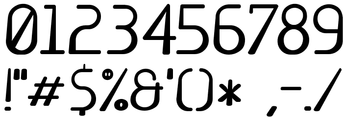 Base6 Font OTHER CHARS
