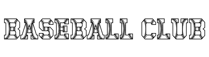 Baseball Club  Fuentes Gratis Descargar