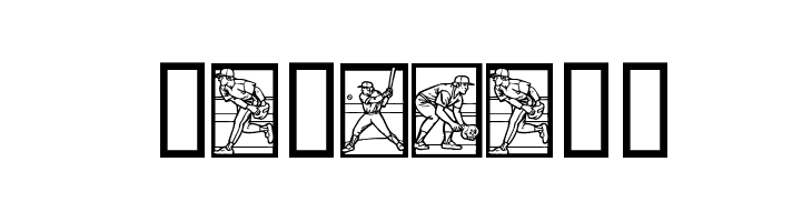 Baseball  Скачать бесплатные шрифты