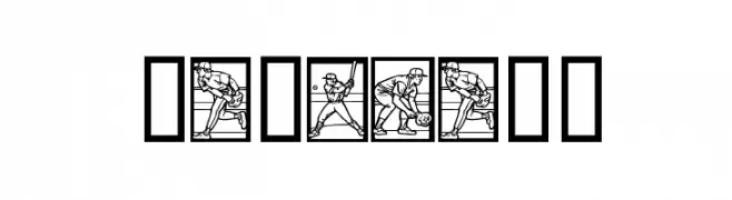 Baseball  नि: शुल्क फ़ॉन्ट्स डाउनलोड